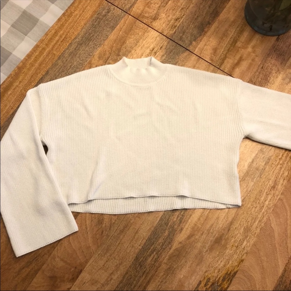 Aritzia Knit Cropped Sweater Wilfred Free